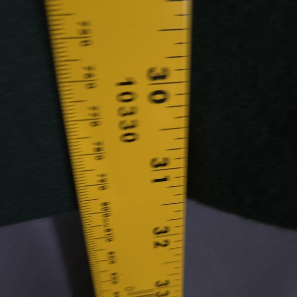 Vintage Elegance Couture Wool‎ Coat Green Size Large Made In The USA Heavy - Picture 5 of 7